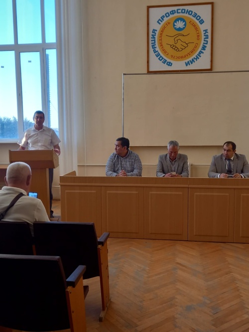 Заседание Общественной палаты Республики Калмыкия.