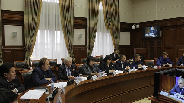 Заседание Комиссии по координации работы по противодействию коррупции в Республике Калмыкия