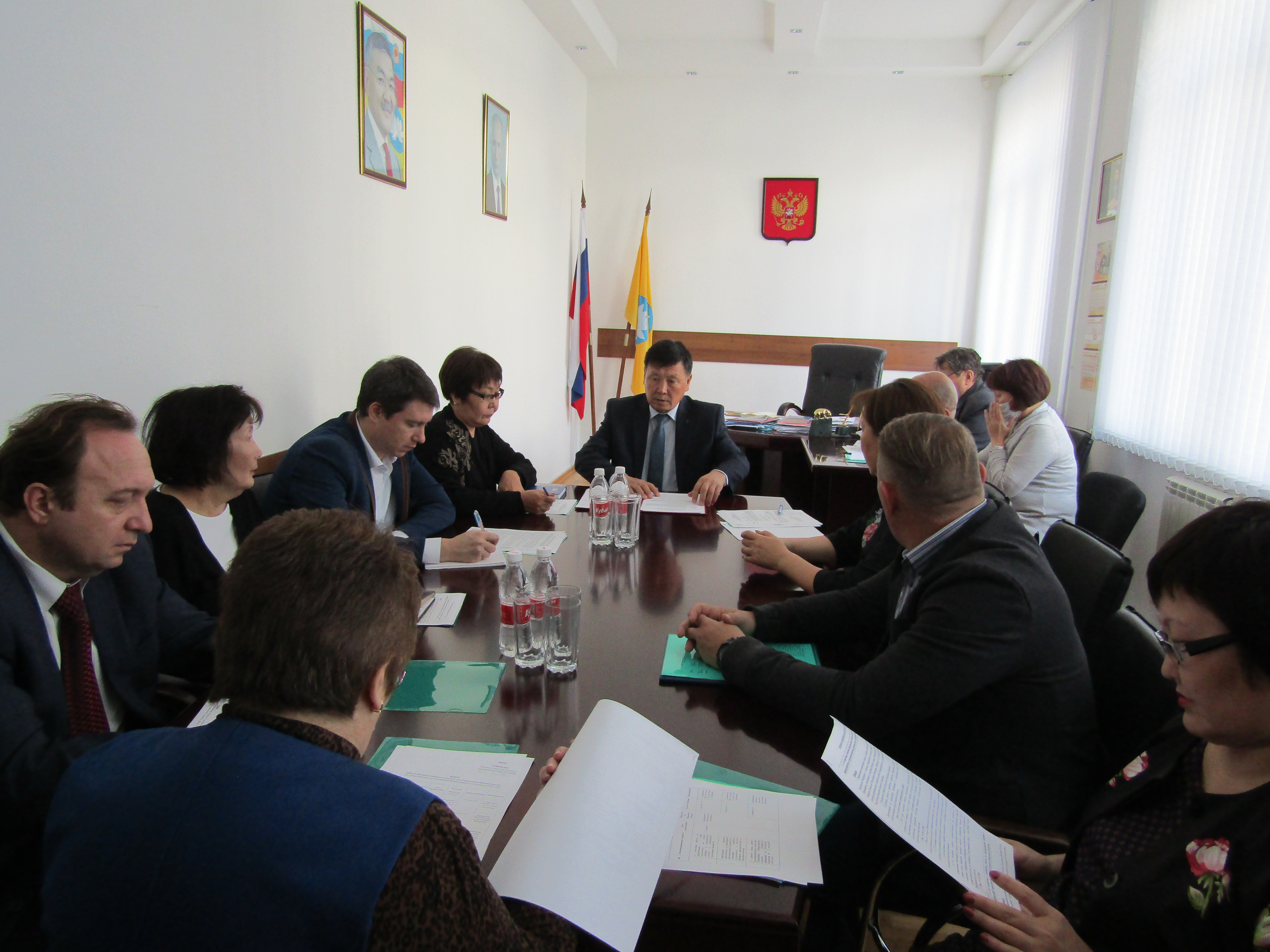 Заседание Координационного совета при Управлении Минюста России по Республике Калмыкия