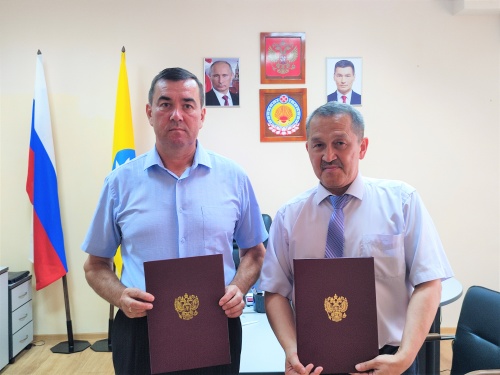 Подписано соглашение о взаимодействии с Отделением Фонда пенсионного и социального страхования Российской Федерации по Республике Калмыкия 