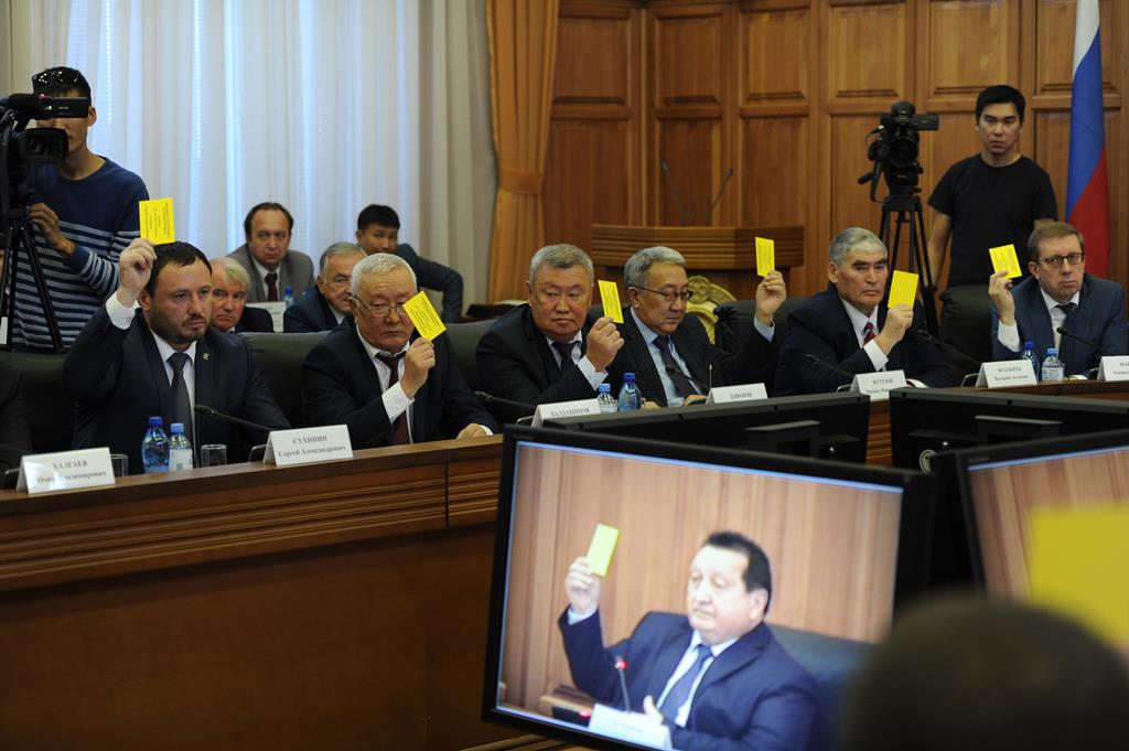 Первая сессия Народного Хурала (Парламента) Республики Калмыкия шестого созыва