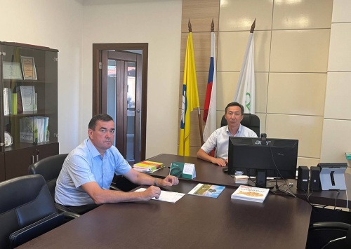 Рабочая встреча с Руководителем Калмыцкого отделения Сбербанка