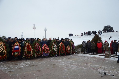 Митинг памяти жертв депортации калмыцкого народа 