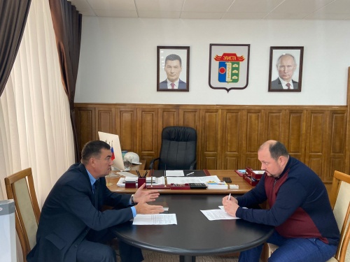 Встреча с Главой администрации города Элисты
