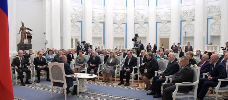 Президент РФ Владимир Путин встретился с уполномоченными по правам человека 