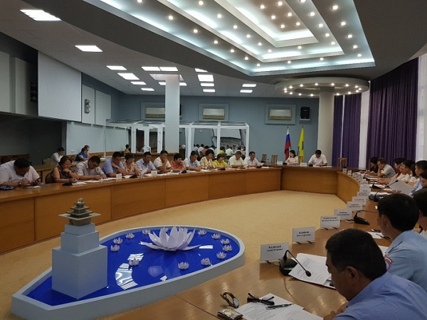 Заседание межведомственной комиссии по демографической политике Республики Калмыкия
