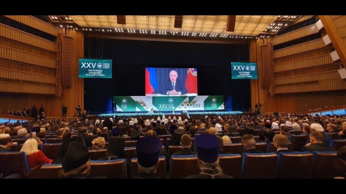  Второй день пленарного заседания XXV Всемирного русского народного собора (ВРНС)