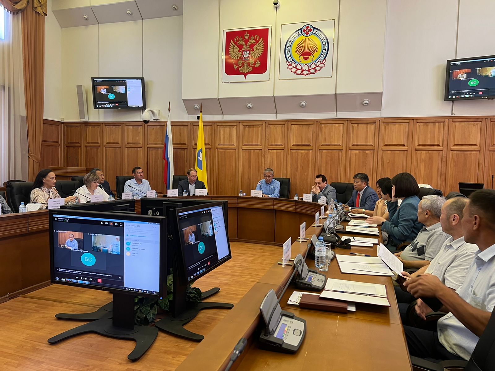 Первое заседание Избирательной комиссии Республики Калмыкия