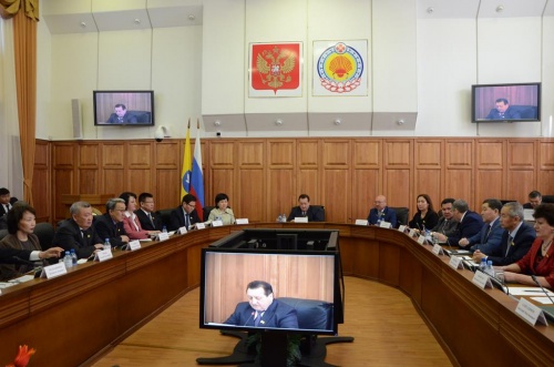 Двадцать вторая сессия Народного Хурала (Парламента) Республики Калмыкия пятого созыва