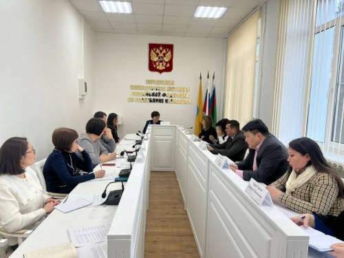 Заседание межведомственной рабочей группы в Управлении Минюста по Республике Калмыкия